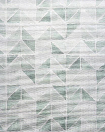 Water Chevron | Grasscloth